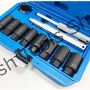 10 Piece Locking Wheel Nut Sockets, Wrench / Breaker Bar To Safe Removal