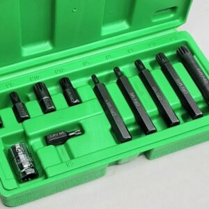 11PC 3/8" DR Spline Bit Set