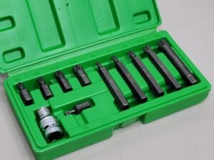 11PC 1/2" DR Spline Bit Set