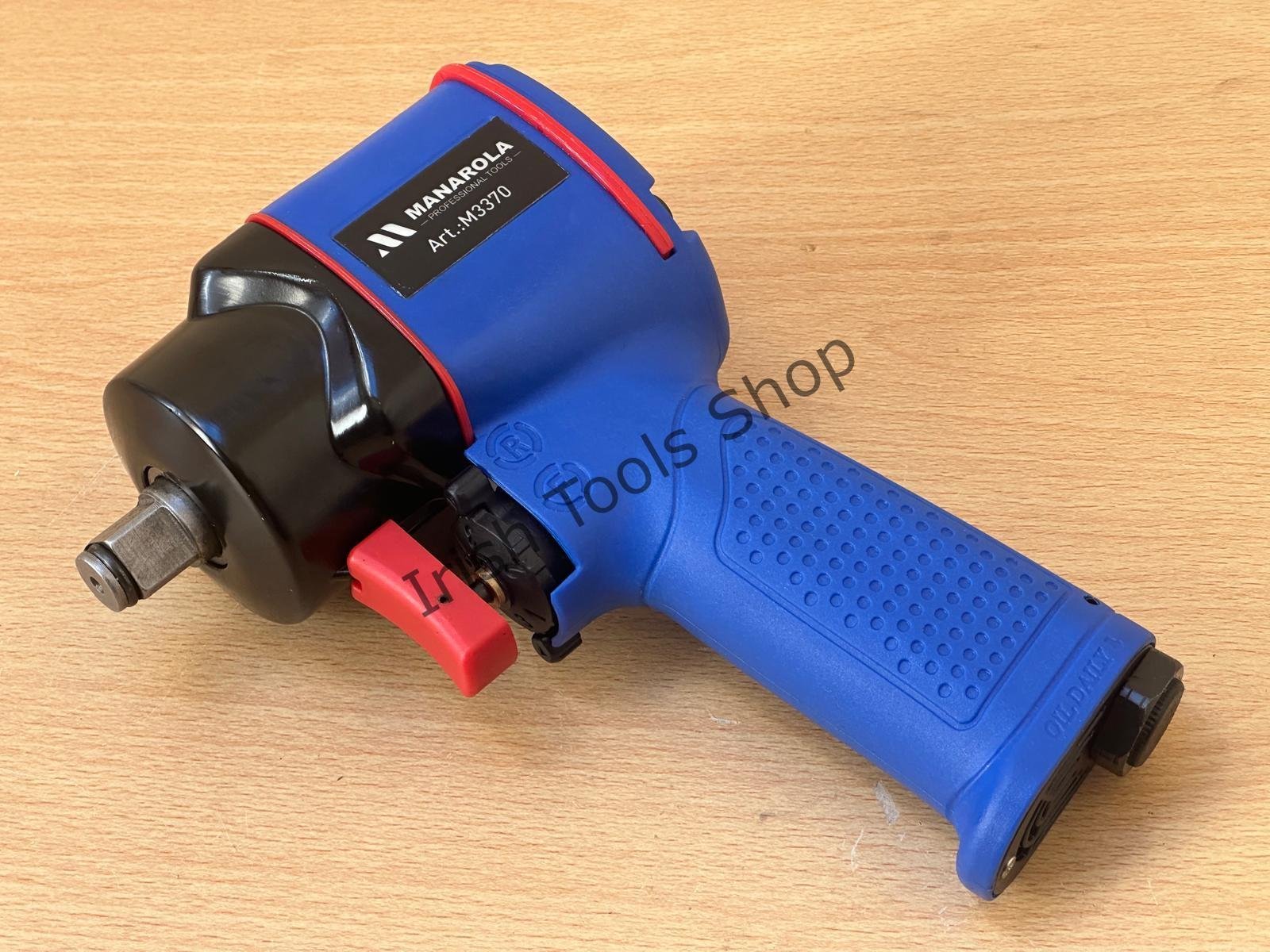 1/2" Drive Air Impact Wrench 875NM Twin Hammer 5.5CFM