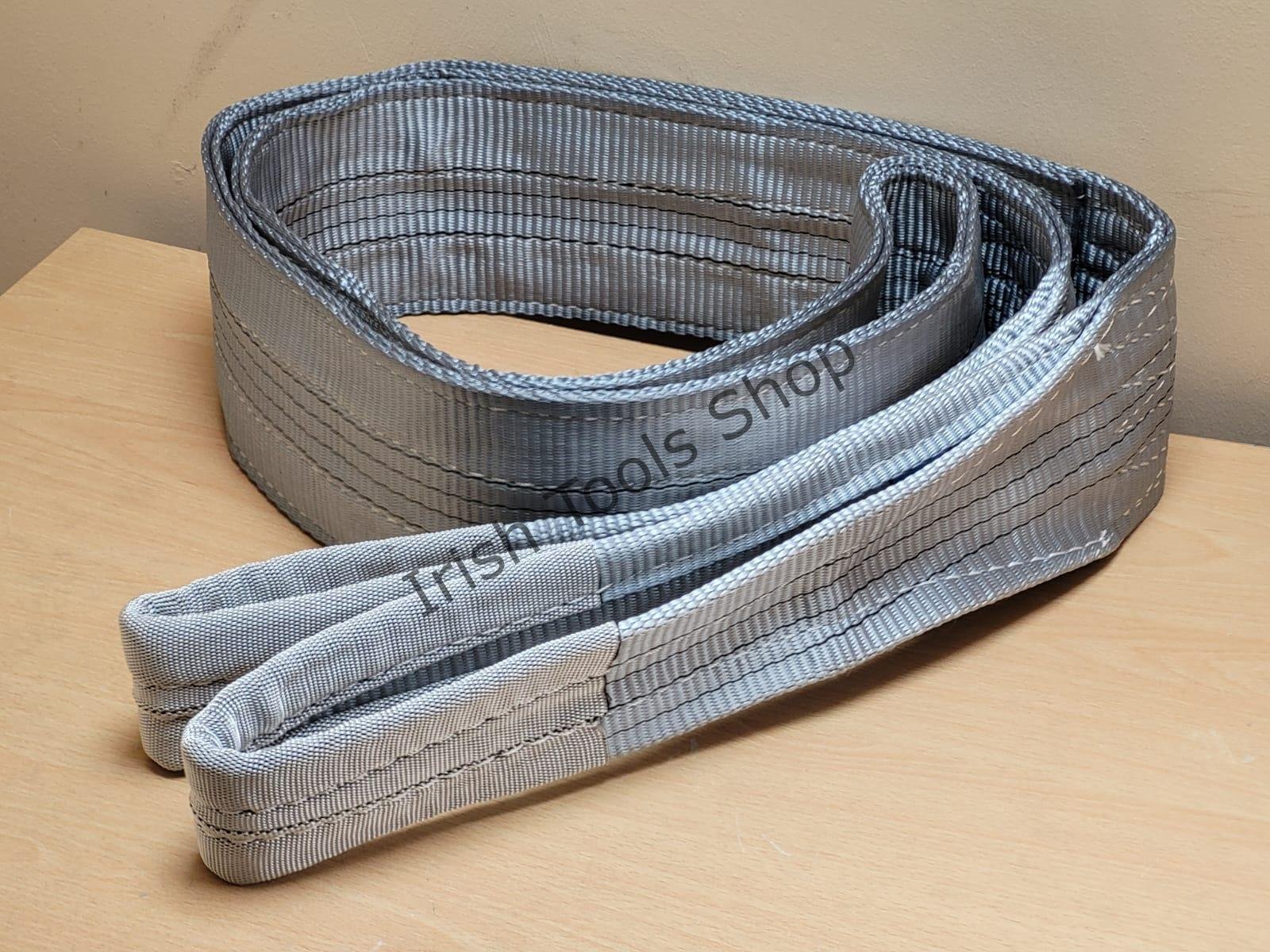 120mm x 3m Tow Strap | 4 Ton / 4000kg Capacity