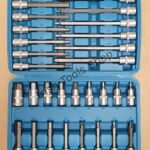 30 Piece 1/2" Drive Hex Bit Socket Set