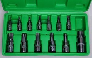 13PC Tamper Proof Star Bit Socket Set
