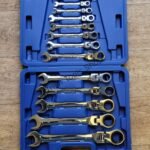 13 Piece Flexible Ratchet Wrench / Spanner Set | 8mm - 32mm