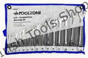 15Pc Satin Combination Spanner Set 6 - 22mm