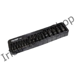 1/4" 3/8" 1/2" Drives 17Pc Impact Hex Bit Socket Set