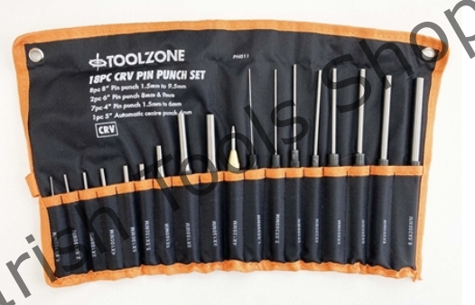 18Pc Crv Punch Set