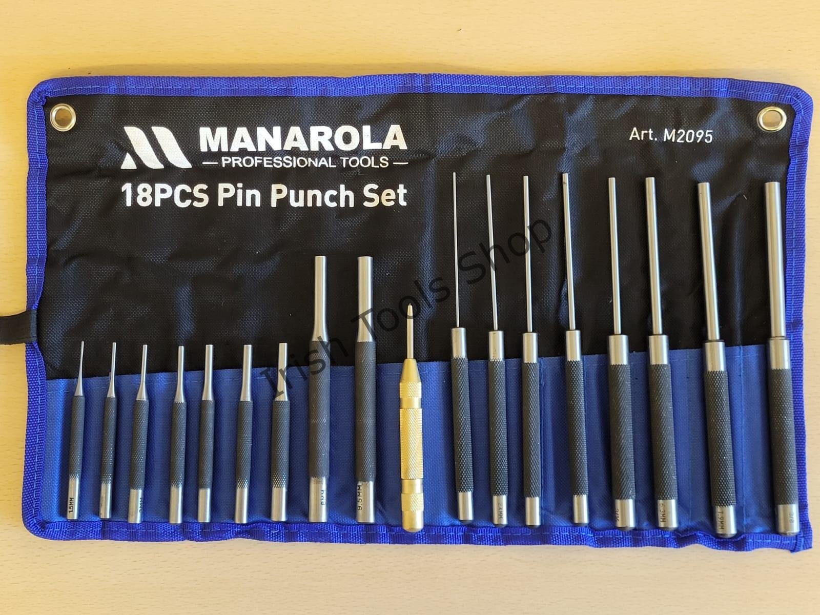 18PCS Pin Punch Set With Automatic Centre Punch