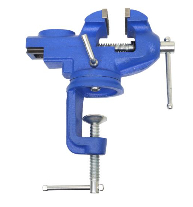US PRO 2 1/2" Cast Iron Portable Swivel Dovetail Table Vice / Bence Vice