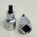 US PRO 2 Piece 1/2" Drive Bit Socket Set For Spring Strut Clamp Tool Suits Audi, Seat, Skoda, VW, BMW, Ford, Renault, Peugeot