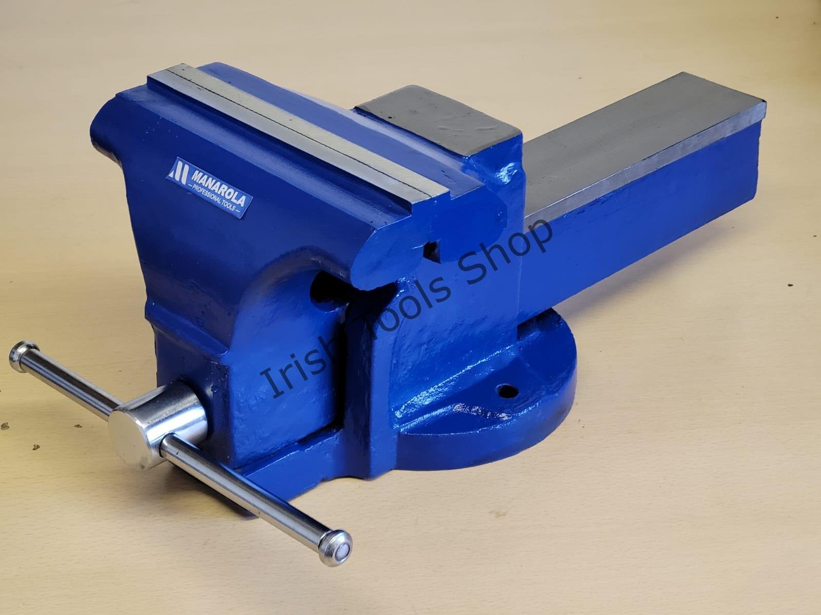 200mm Bench Vice | Cast Iron Body | Fixed Base