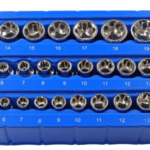 22 Piece 1/4" & 3/8" Drive Super Lock Sockets