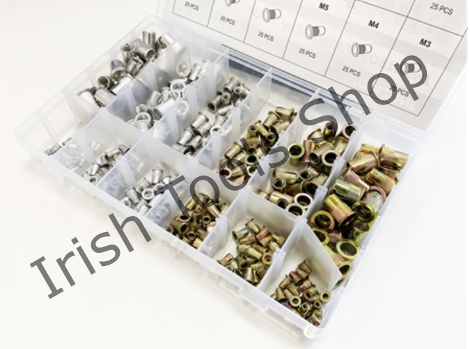 300 Piece Mixed Rivnut Assortment