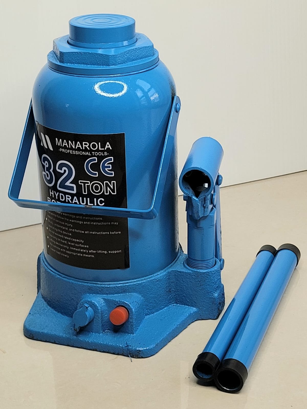 32 TON Hand Operated Hydraulic Vertical Bottle Jack