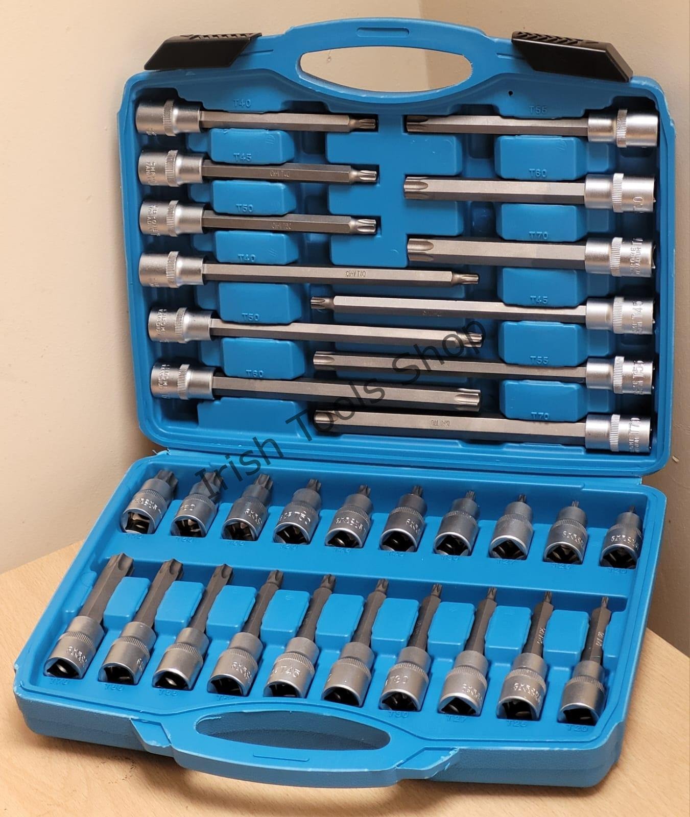 32 Piece 1/2" Drive Star Bit Socket Set