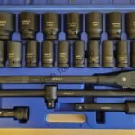 22 Piece 3/4" Drive Metric Impact 6 Point Socket Set