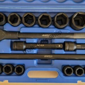 3/4" Metric Impact Socket 16pcs(6pt) / 21pcs Socket Set