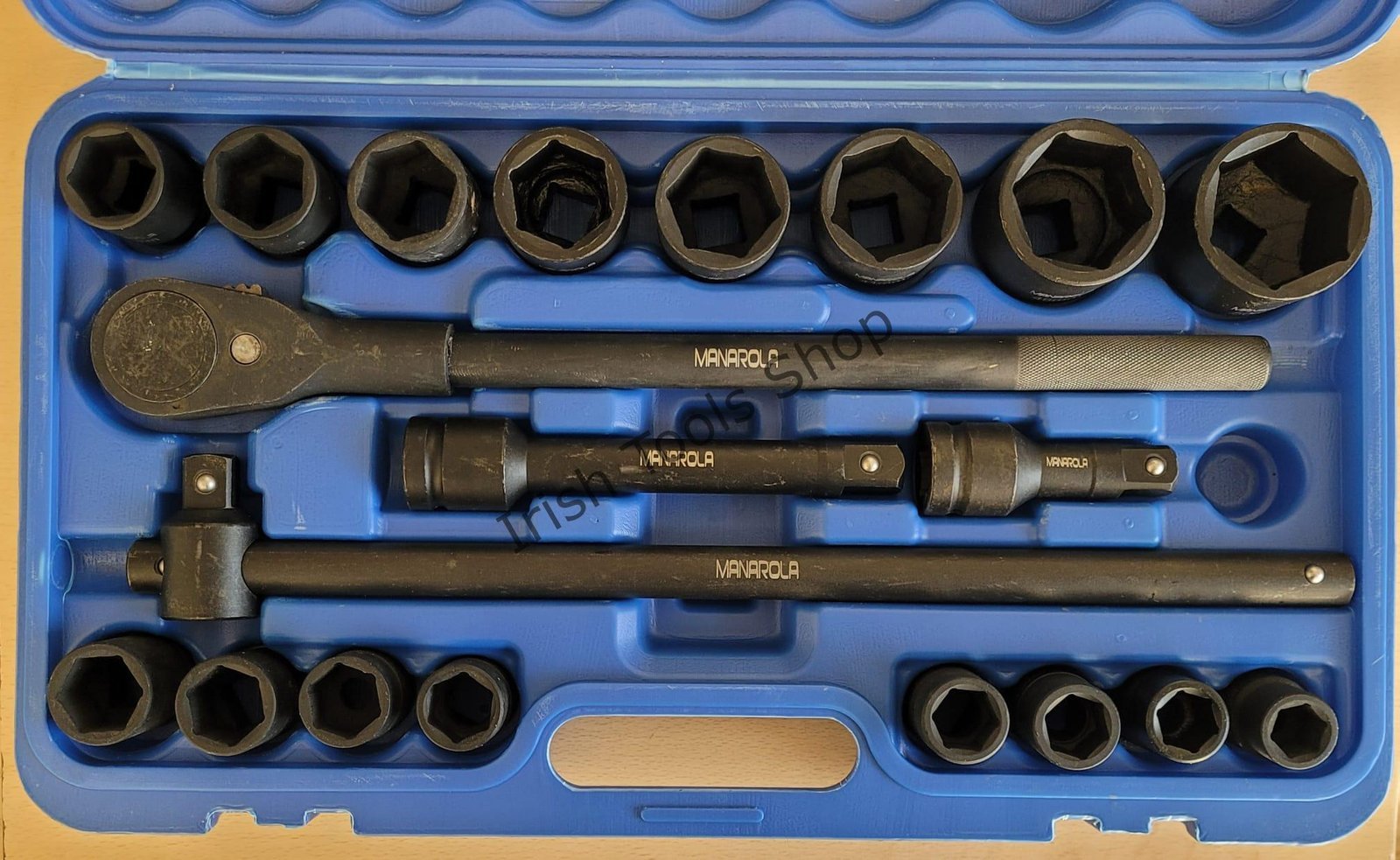 3/4" Metric Impact Socket 16pcs(6pt) / 21pcs Socket Set