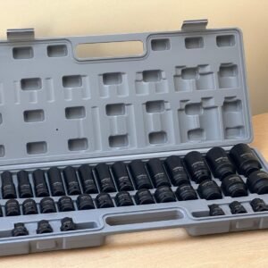 35 Piece 1/2" Drive Air Impact Socket Set | Length 38mm & 78mm