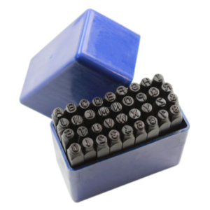 US PRO 36 Piece Letter & Number Punch Set 4mm