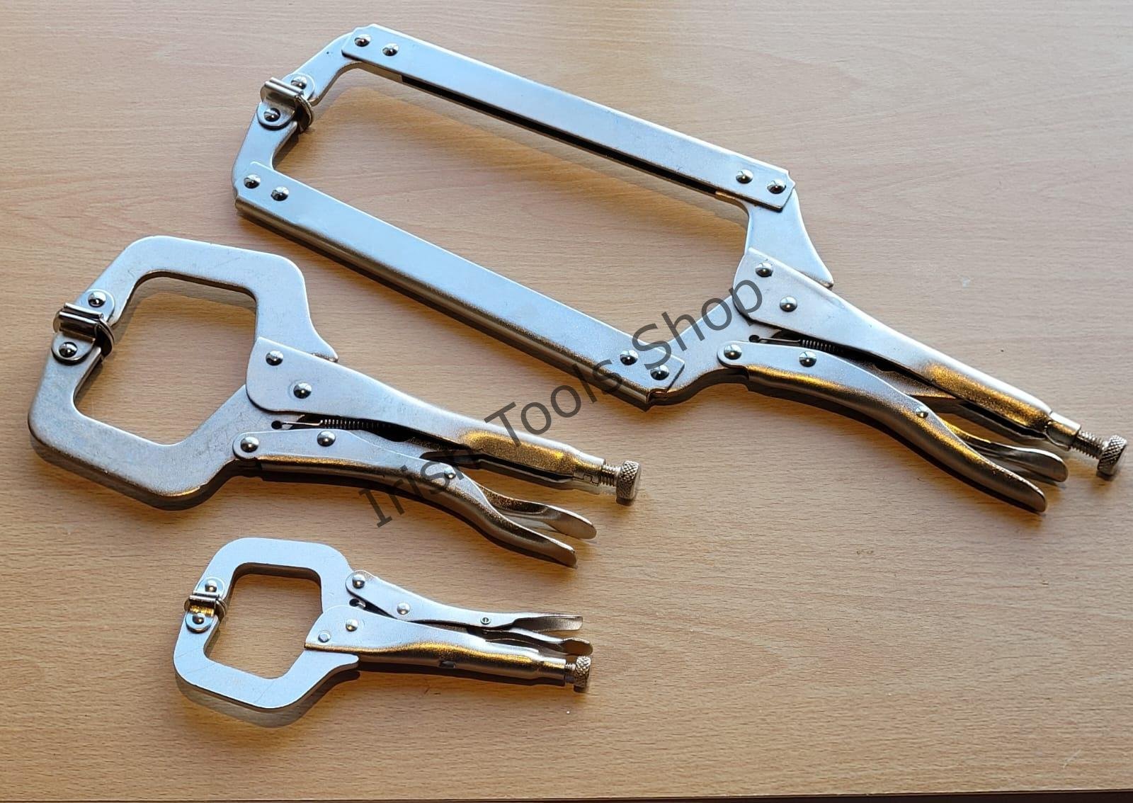 3Pc Locking Clamp Set