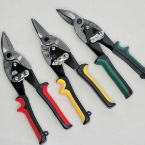 3PCE Aviation Snip Set For Metal & Wire | Left cut, Straight cut & Right cut