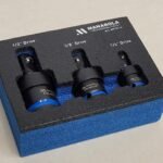 3 Piece 3/8", 1/2" & 1/4" Impact Universal Joint Socket Swivel Set | Rust Resistant