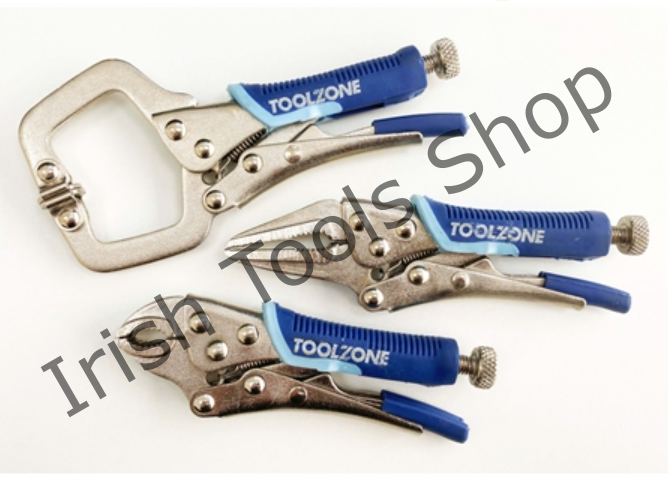 3Pc Mini Locking Wrench Set