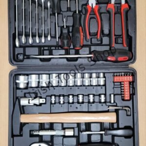 43 pcs 1/2" 1/4" Drive Socket, Spanner & Hammer Set