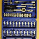 46 Piece 1/4" Drive 6 Point Socket Wrench Set