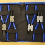 4PCS Professional 7" Internal & External Circlip Pliers Set