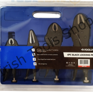 4Pc Black Lock Pliers