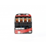 4 Piece Ratchet Tie Down Set