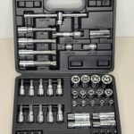 53 Piece 1/2", 1/4", 3/8" Drive Bit Socket & E-Socket & Extension Set