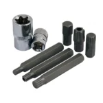 56 Piece Hex, Ribe, Spline & Star Bit Socket Set