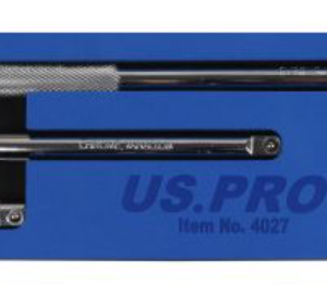 US PRO 5 Piece 1/2" Drive Extension Bar Set In EVA Storage Tray