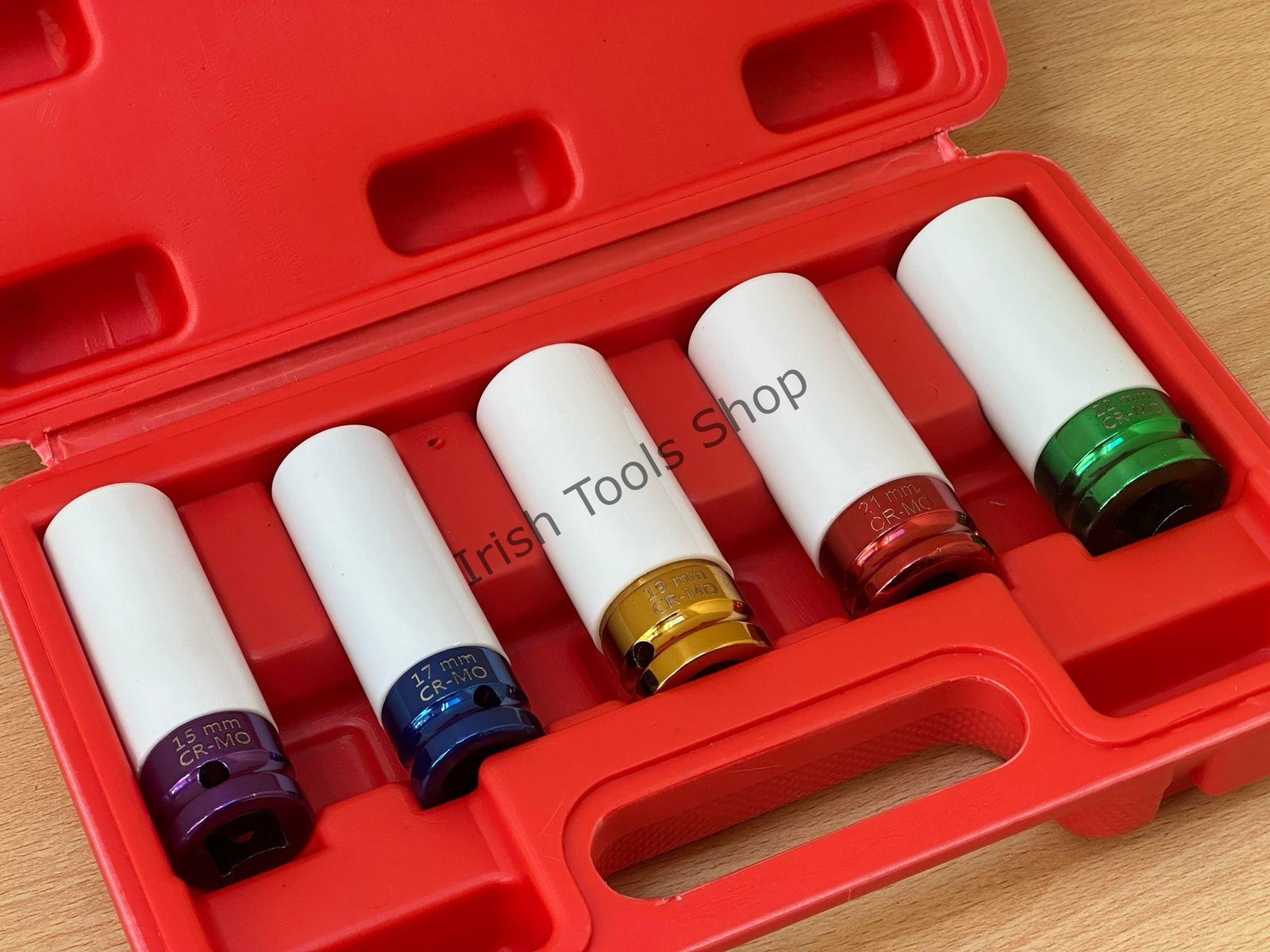 5 Piece Wheel Nut Impact Socket Set
