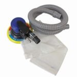 US PRO 6" Air / Pneumatic Orbital Sander With Dust Extraction & Hose | 10,500RPM | 3CFM