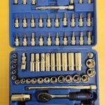 61 Piece 3/8" Drive Metric Shallow & Deep Socket Set