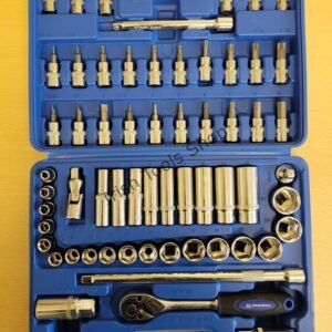 61 Piece 3/8" Drive Metric Shallow & Deep Socket Set