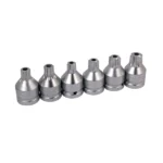 6 Piece 3/4" Drive Star & Spline Bit Socket Set