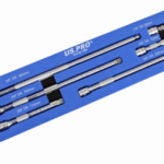US PRO 6 Piece 3/8" Drive Wobble Extension Bar Set