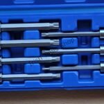 7Pc 3/8" Drive 110mm Long Spline Bit Socket Set