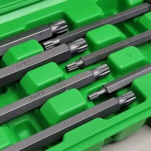 7PC 3/8" DR 110MM(L) Spline Bit Sockets