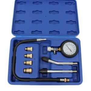 US PRO 8 Piece Compression Tester Kit For Petrol Engine