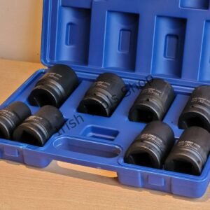 8 Piece 1" Drive Deep Metric Impact Socket Set 24-38mm