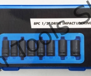 8Pc 1/2" Impact Nut/Wheel Lock Remove
