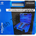 8 Piece Metric Flex Ratchet Combination Wrench / Spanner Set | 8mm - 19mm