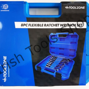 8 Piece Metric Flex Ratchet Combination Wrench / Spanner Set | 8mm - 19mm