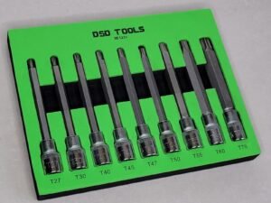 9PC 1/2" DR Star Bit Sockets